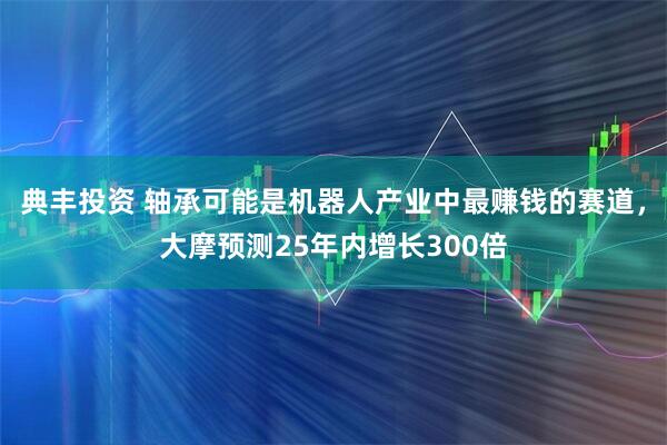 典丰投资 轴承可能是机器人产业中最赚钱的赛道,大摩预测25年内增长300倍